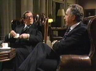 Humphrey and Arnold in conversation