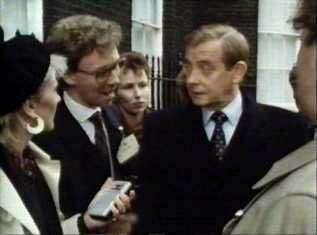 Bernard harassed by the press